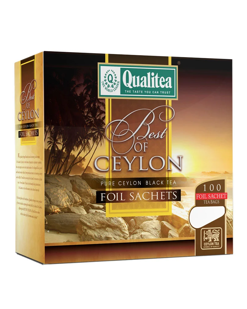 Black Tea Best Of Ceylon Foil Envelope Tea Bag Pack