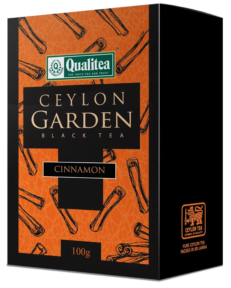 Black Tea Ceylon Garden Cinnamon Leaf Pack
