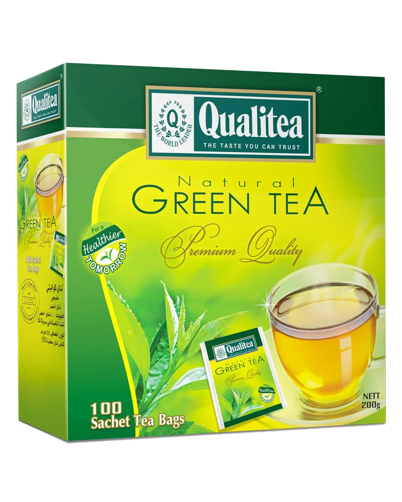 Green Tea Envelope Tea Bag Pack