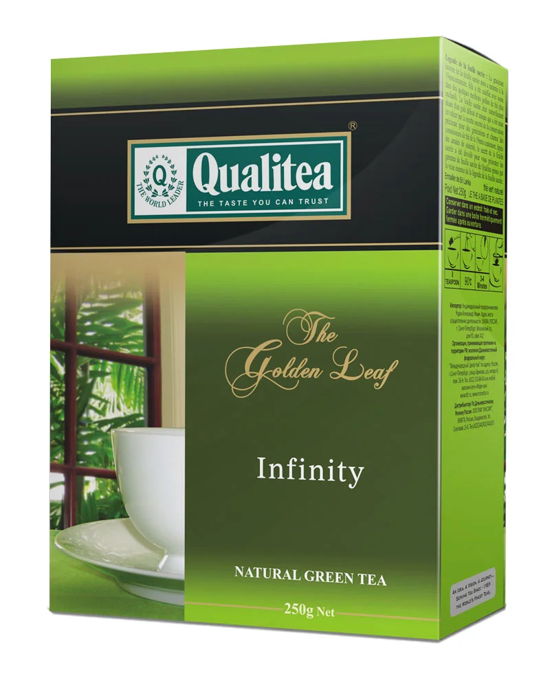 Green Tea Infinity Leaf Tea Pack
