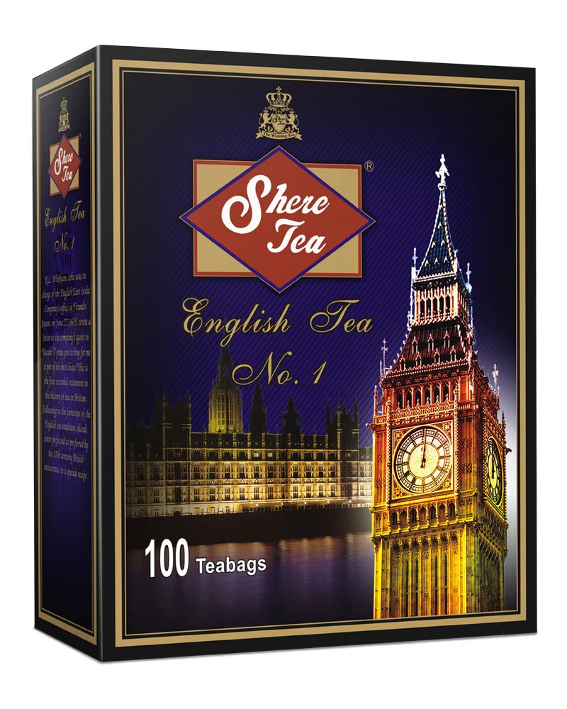 Black Tea English No.1 String & Tag Tea Bag Pack